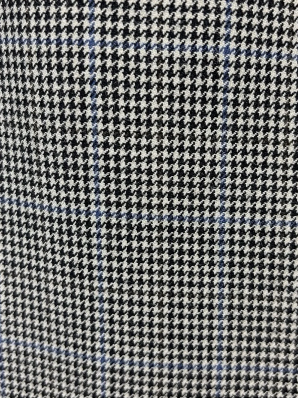 BROOKS BROTHERS 100% Worsted Wool Gray Houndstooth Two-Button Blazer 42R -- WOW!
